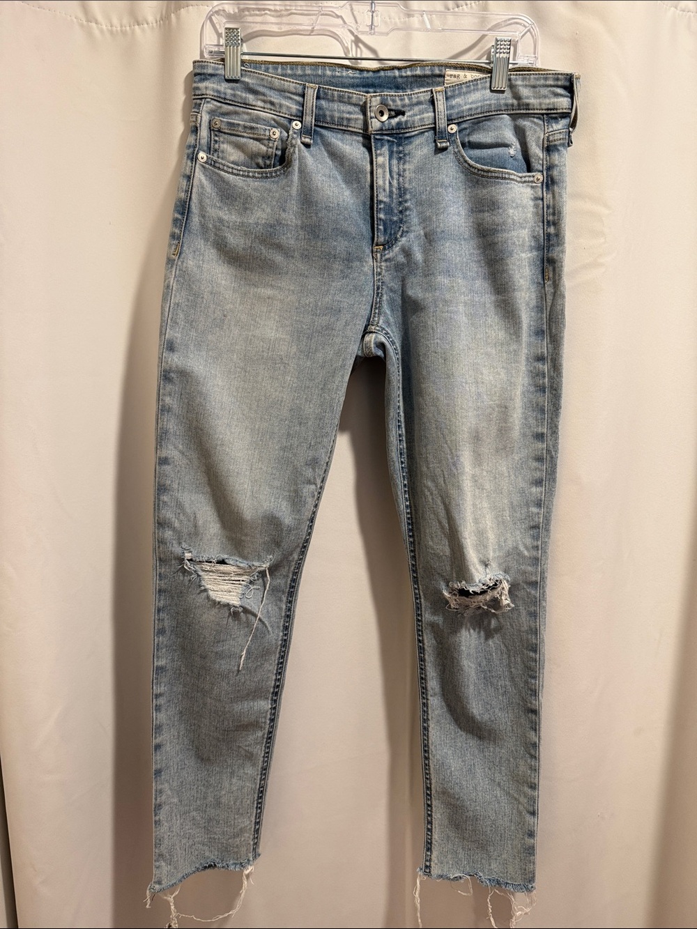 Rag & Bone Cate Mid-Rise Ankle Skinny Jeans